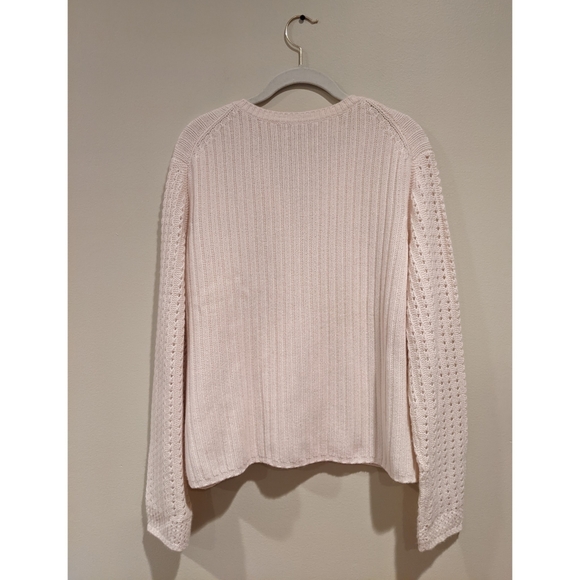 L. Magnin cashmere button down cardigan sweater - Picture 4 of 5